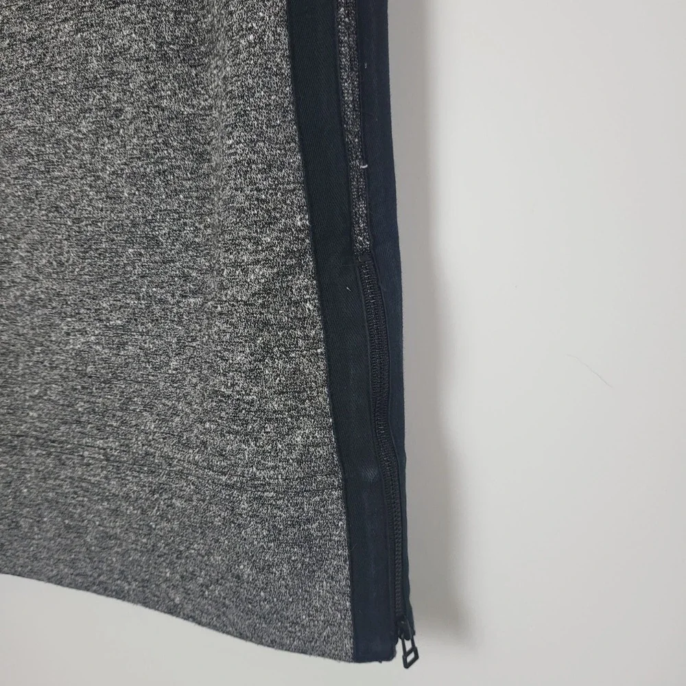 Madewell Midi Dress XS Womens Grey Short Sleeve Crew Neck Pockets Pullover - Picture 4 of 11